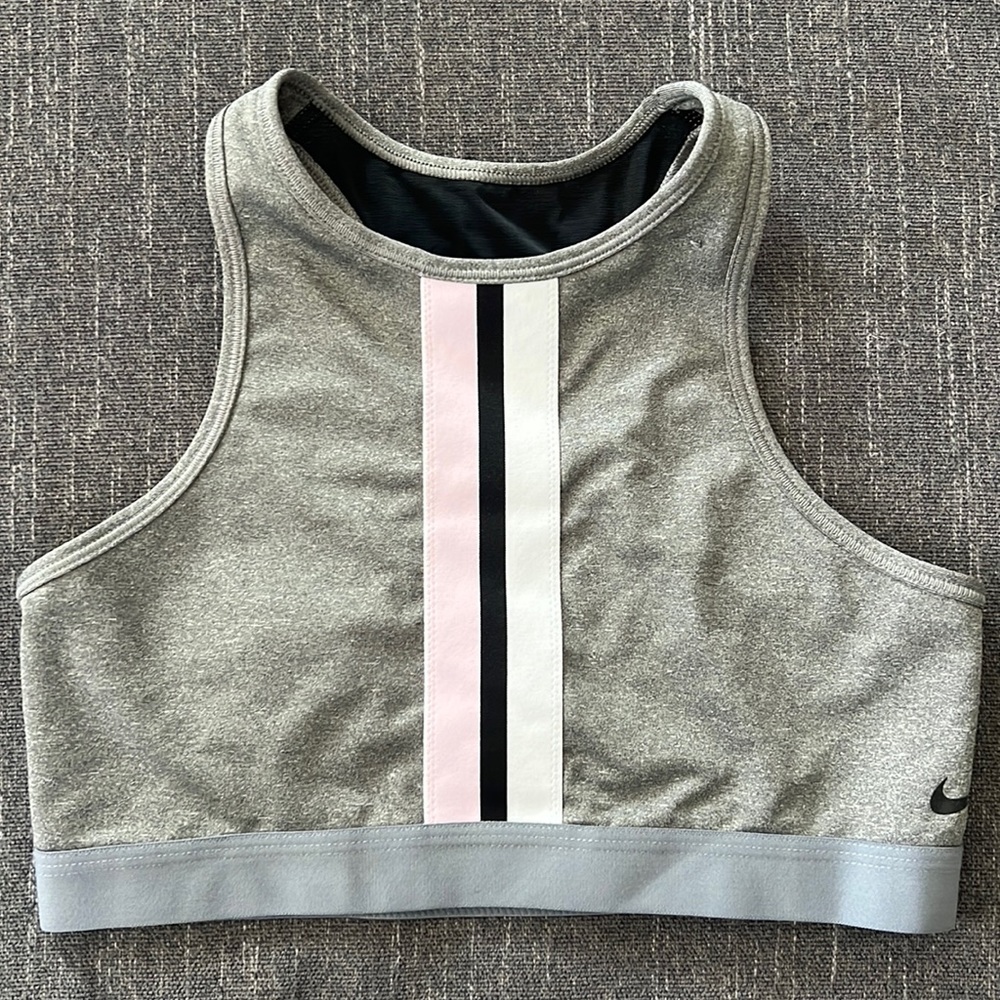 Nike high neck sports bra